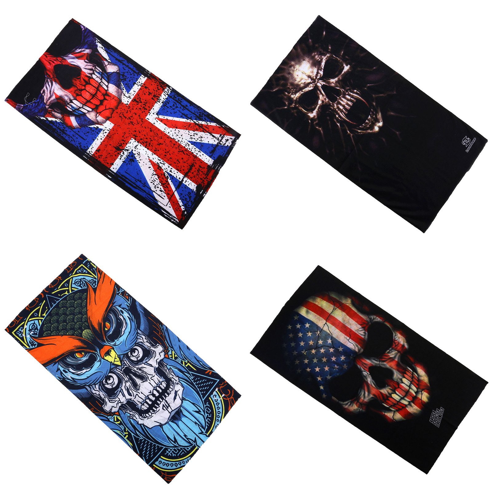 Multifunctional Bandana 4pcs - 图片 2