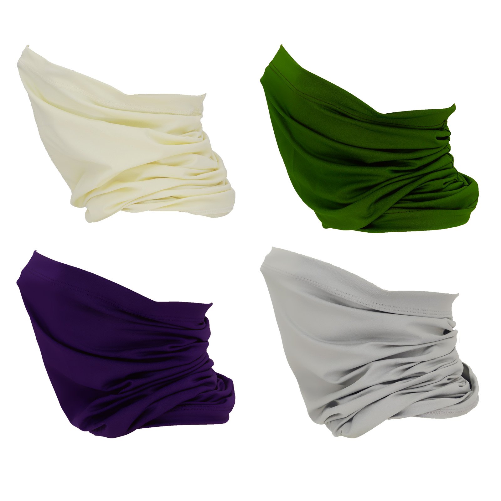 Multifunctional Neck Gaiter 4pcs - 图片 2