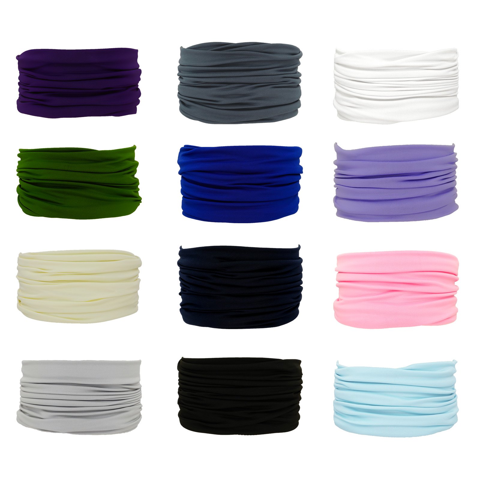 Multifunctional Neck Gaiter 12pcs - 图片 3