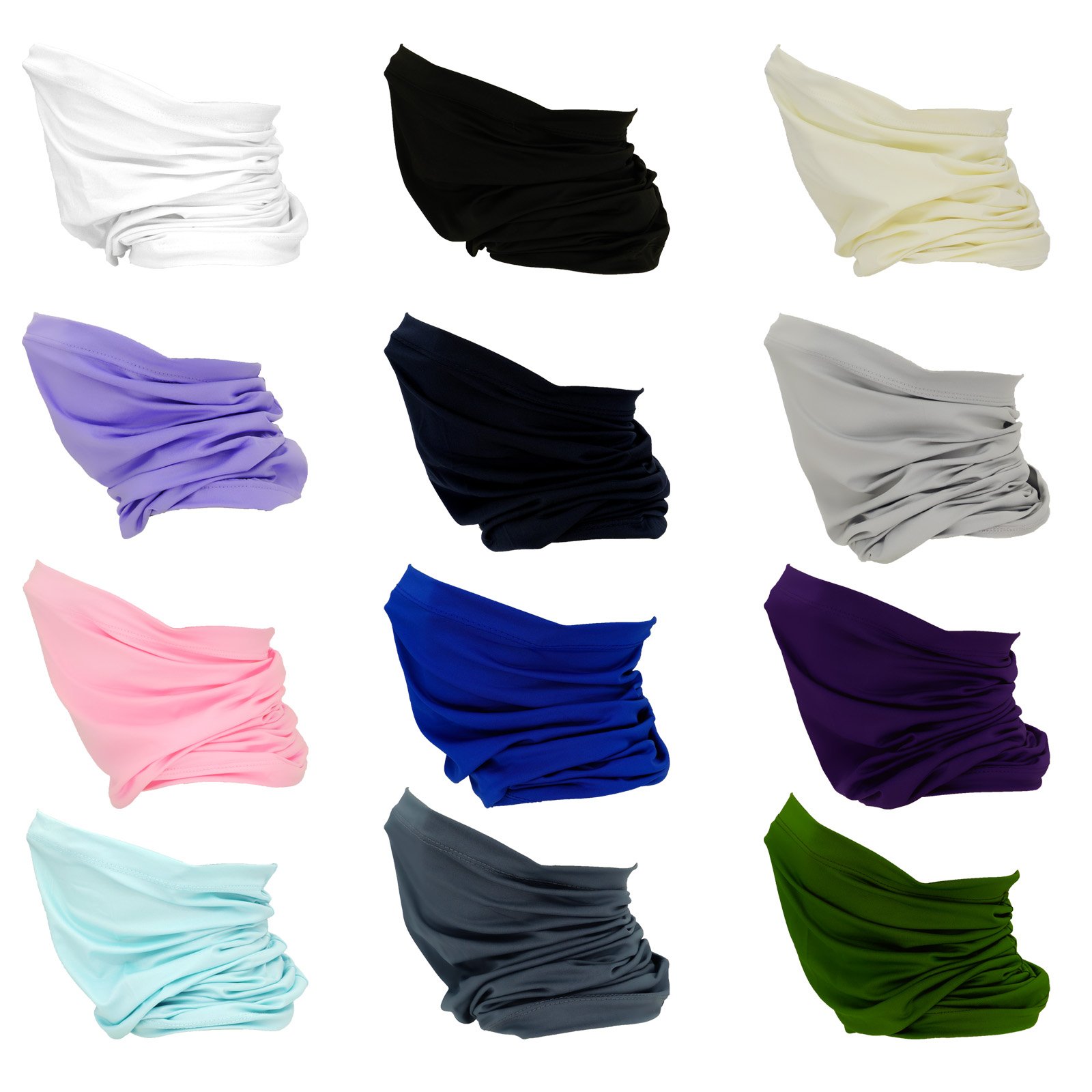 Multifunctional Neck Gaiter 12pcs - 图片 2