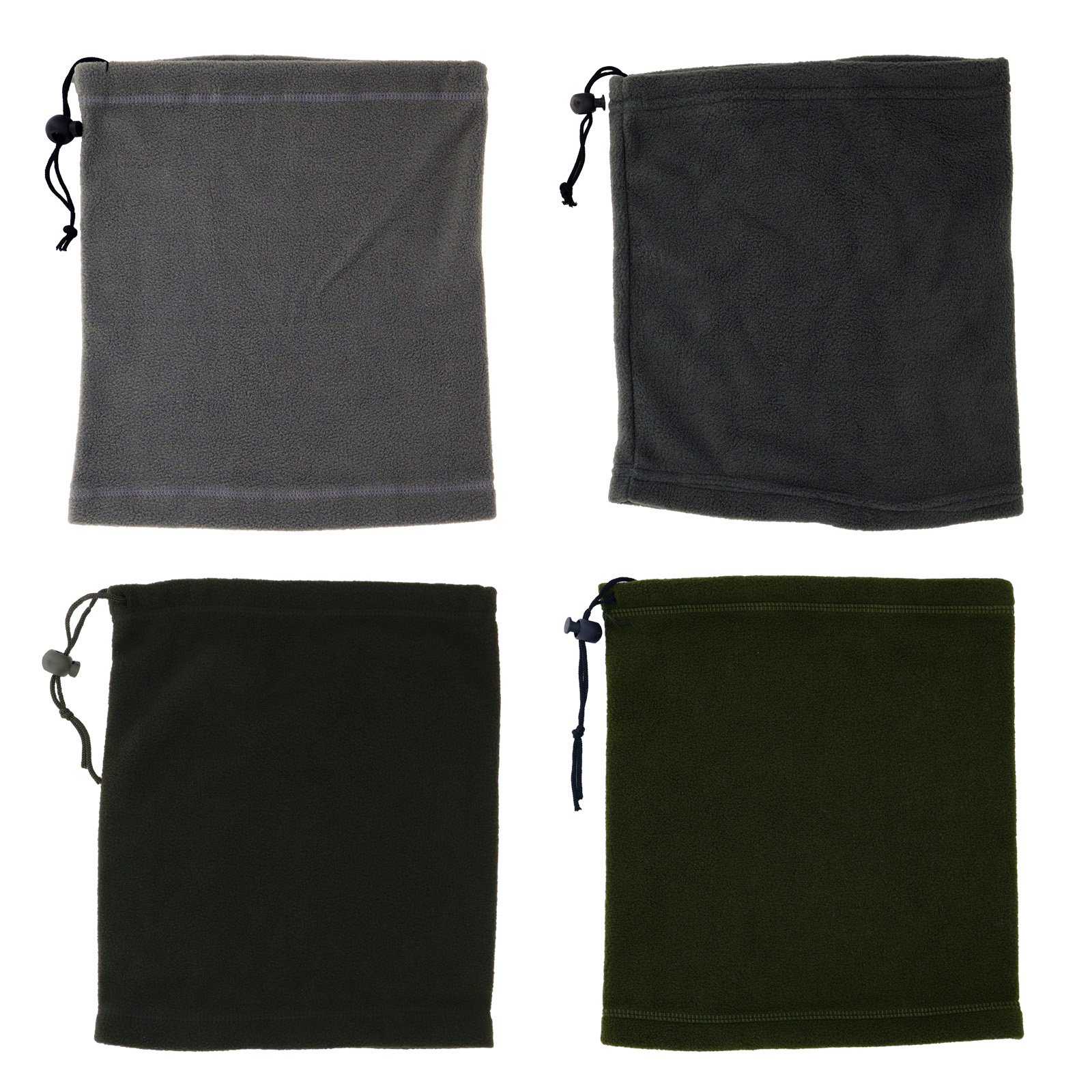 Polar Fleece Neck Gaiter 4pcs - 图片 2