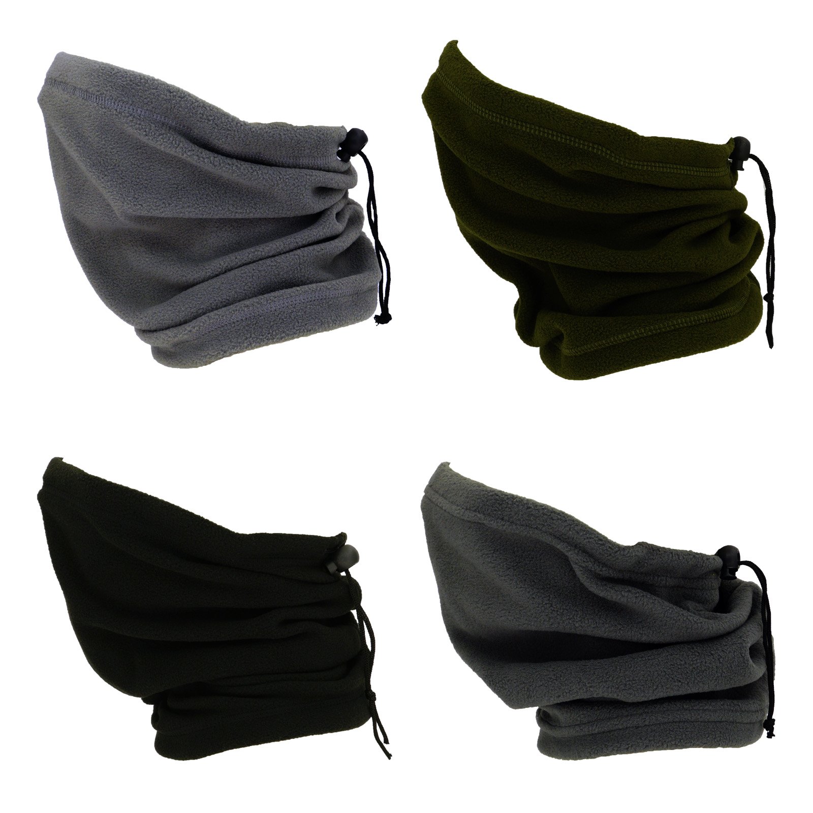Polar Fleece Neck Gaiter 4pcs - 图片 4