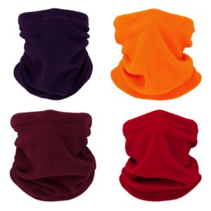 Polar Fleece Neck Gaiter 4pcs