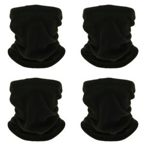 Polar Fleece Neck Gaiter 4pcs