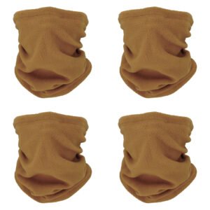 Polar Fleece Neck Gaiter 4pcs