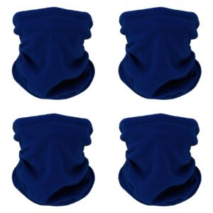 Polar Fleece Neck Gaiter 4pcs