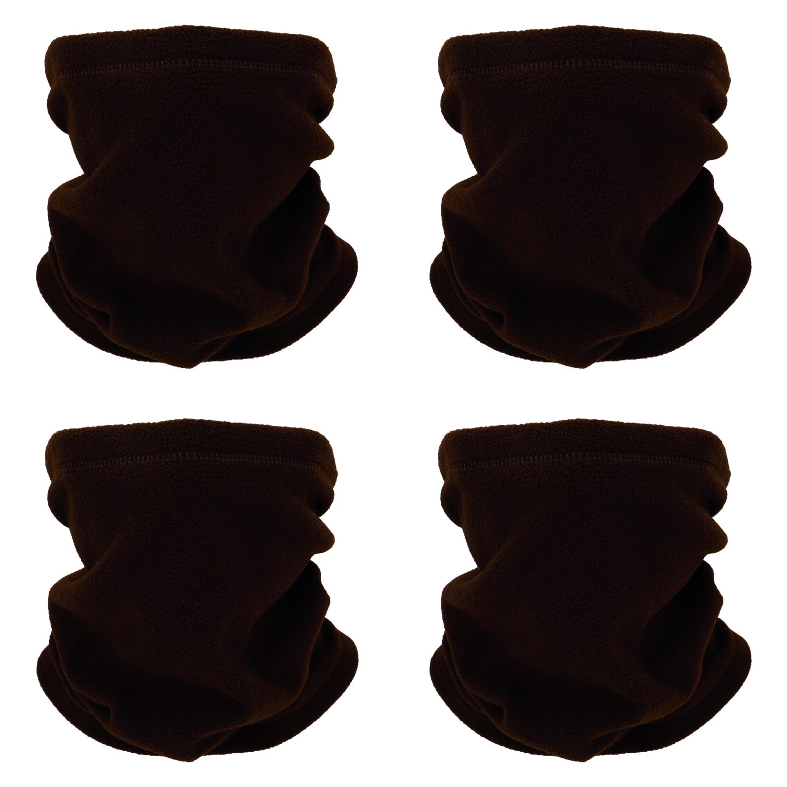 Polar Fleece Neck Gaiter 4pcs