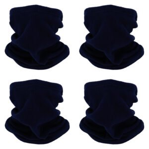Polar Fleece Neck Gaiter 4pcs