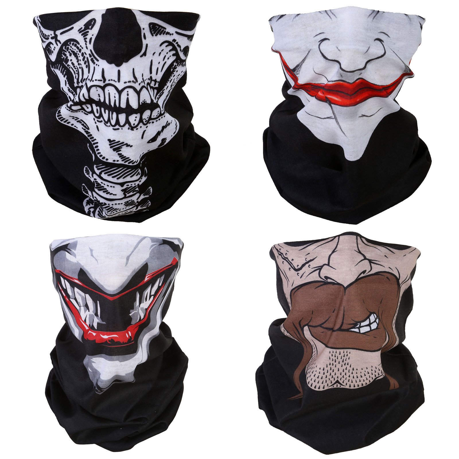 Multifunctional Bandana 4pcs