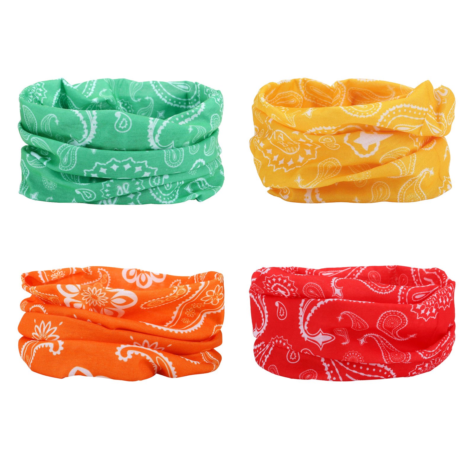 Multifunctional Bandana 4pcs - 图片 2