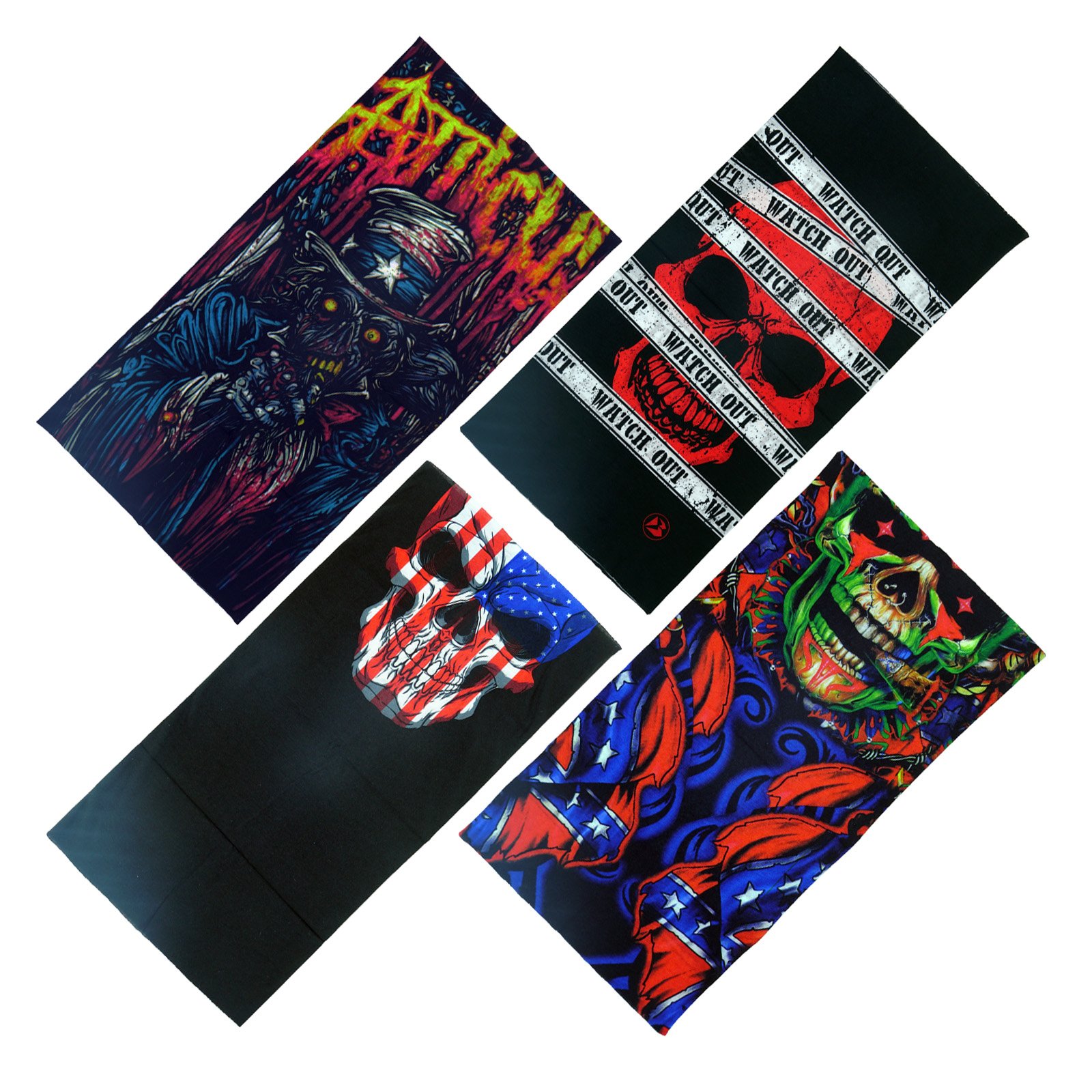 Multifunctional Bandana 4pcs - 图片 4