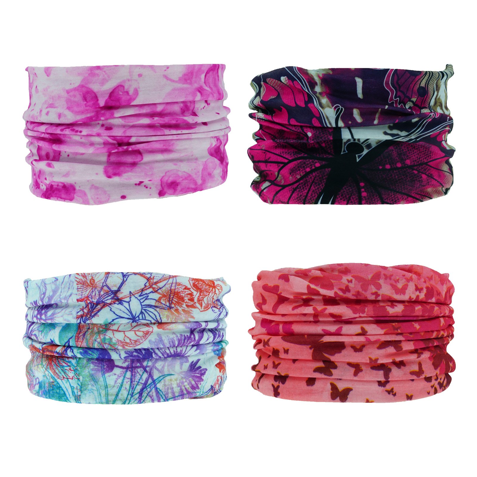 Multifunctional Bandana 4pcs - 图片 3