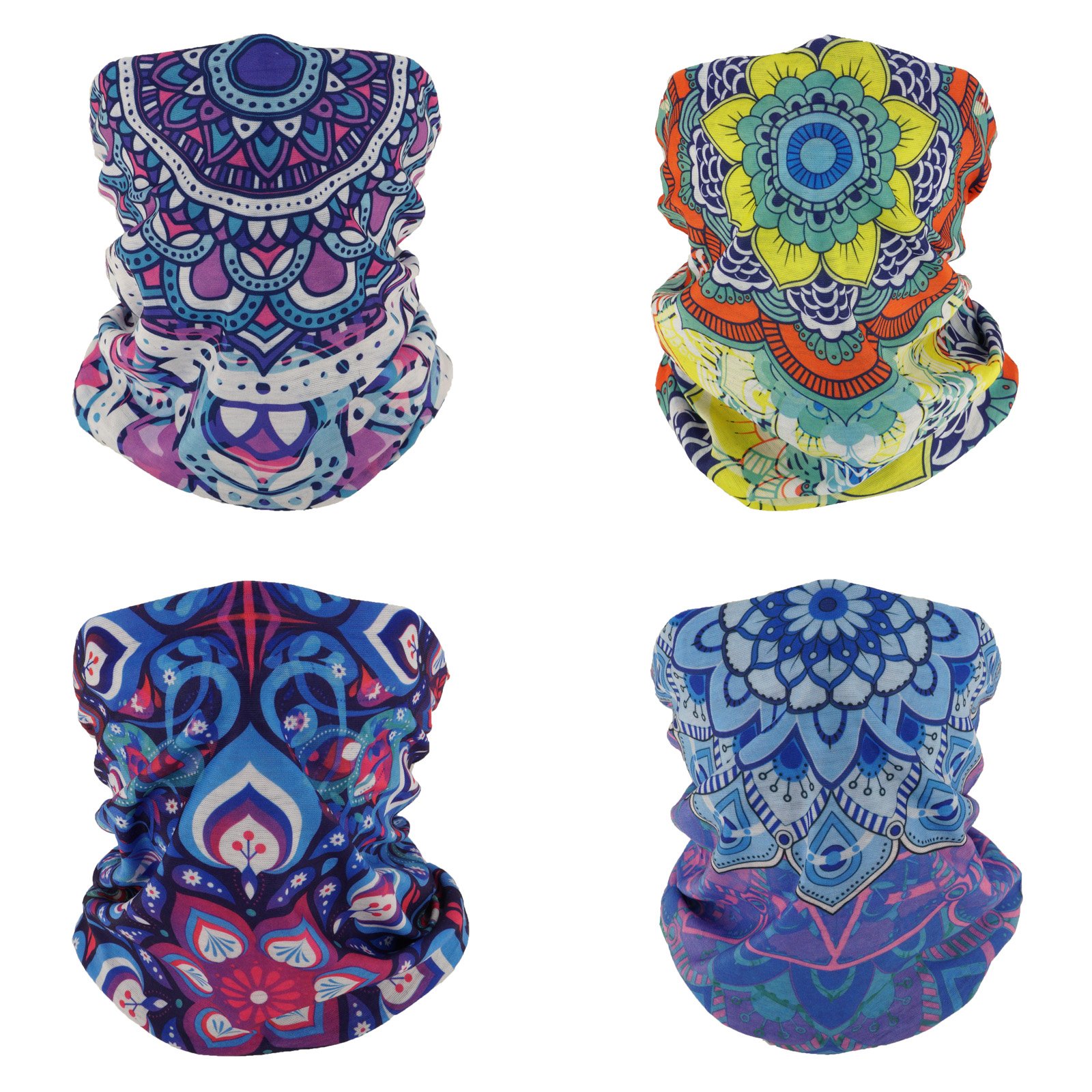 Multifunctional Bandana 4pcs