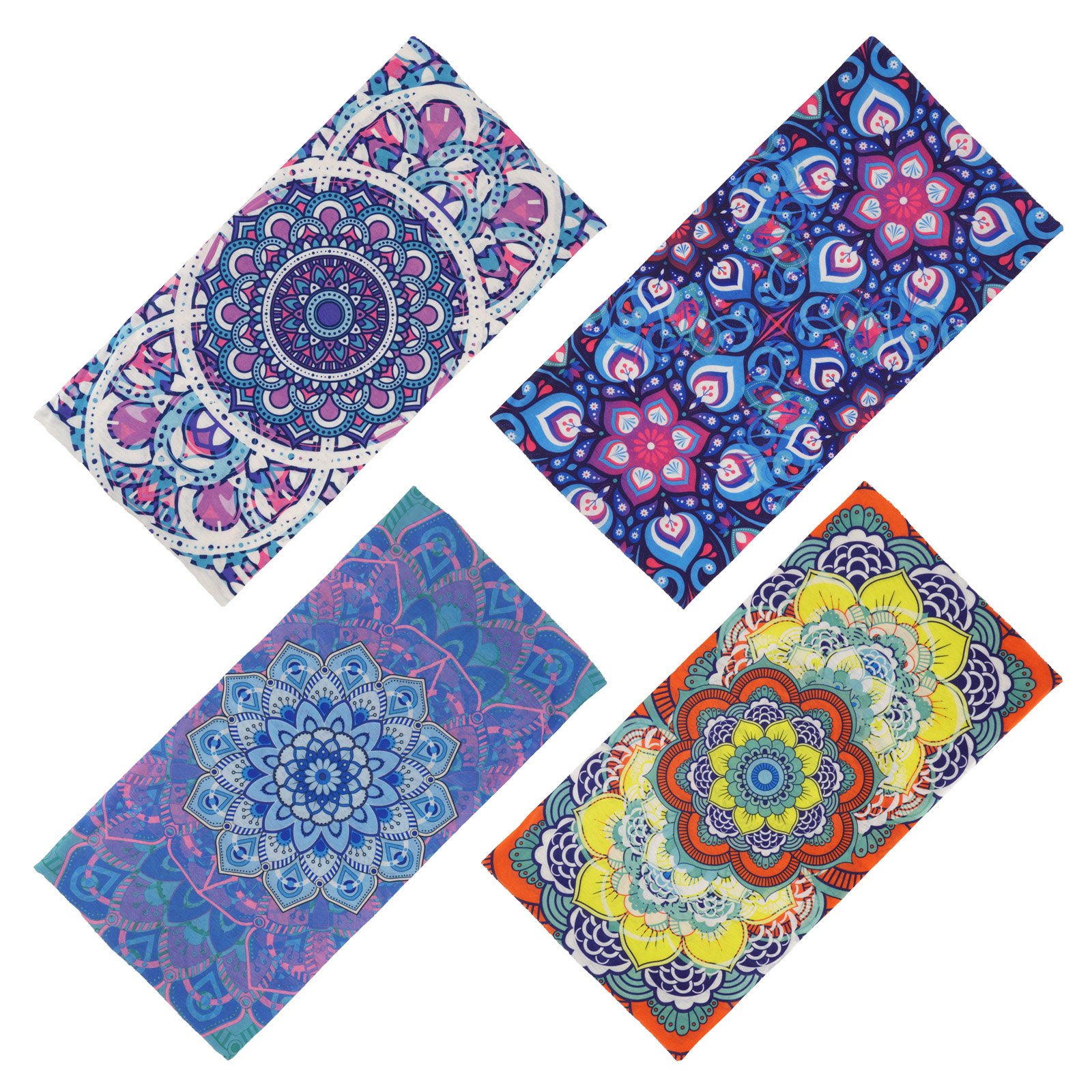 Multifunctional Bandana 4pcs - 图片 4