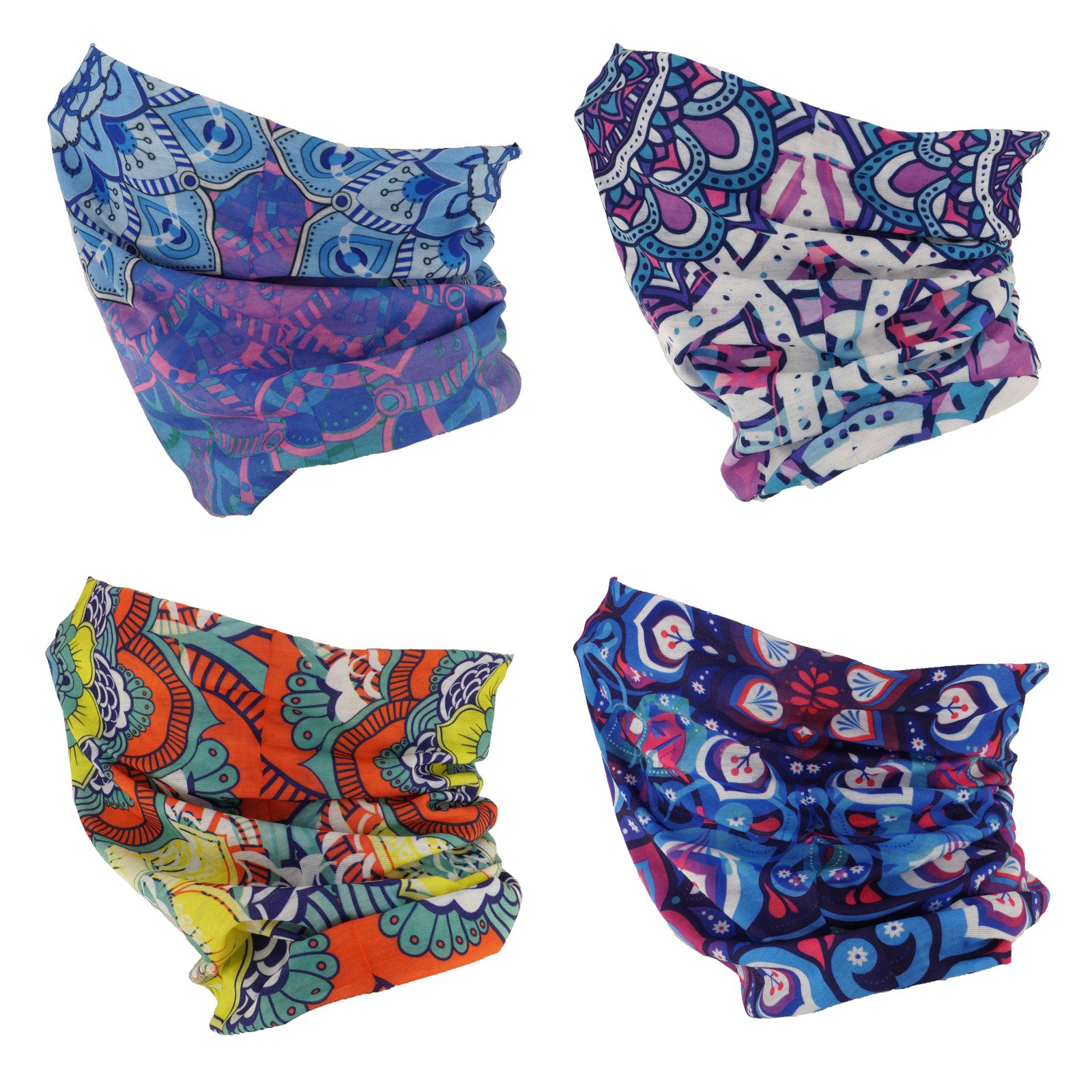 Multifunctional Bandana 4pcs - 图片 2