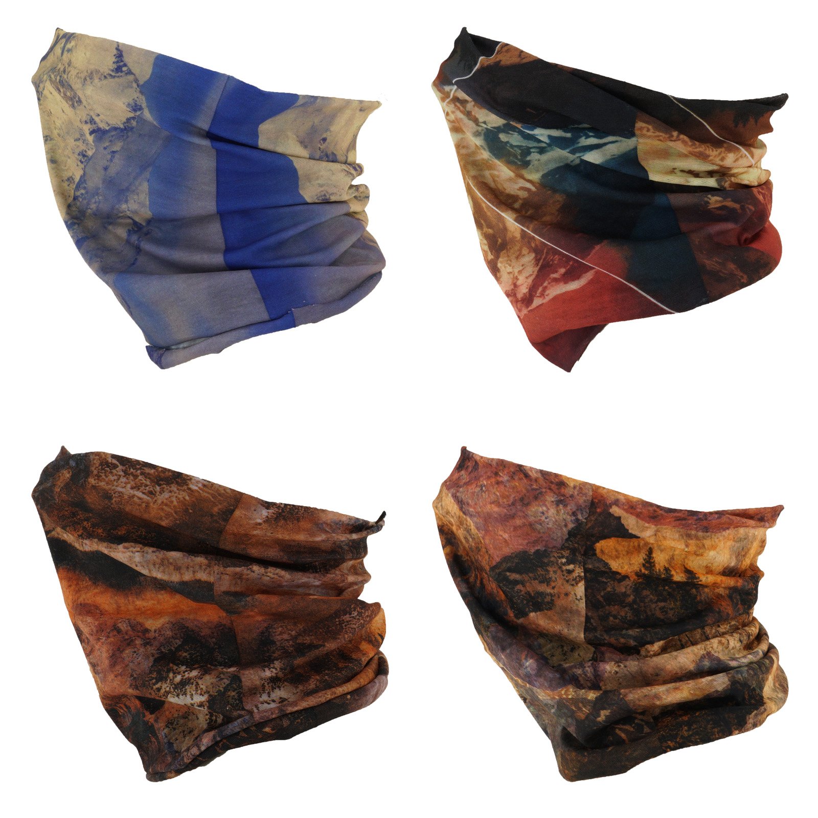 Multifunctional Bandana 4pcs - 图片 2