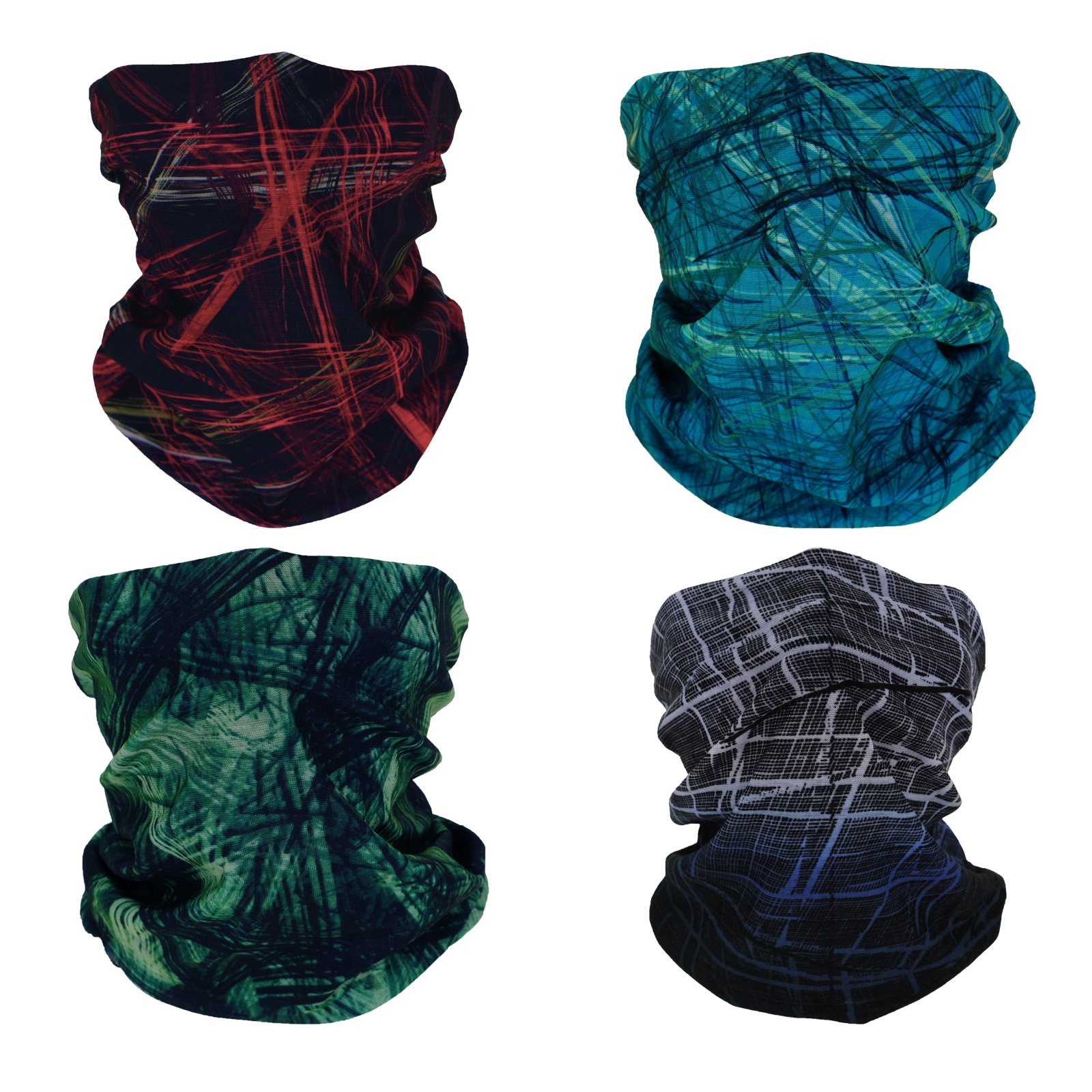 Multifunctional Bandana 4pcs