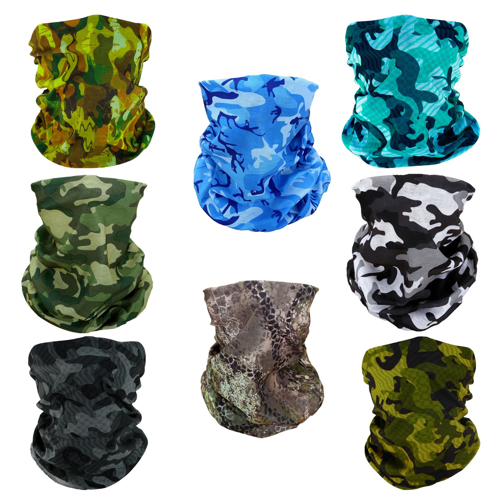 Multifunctional Bandana 8pcs