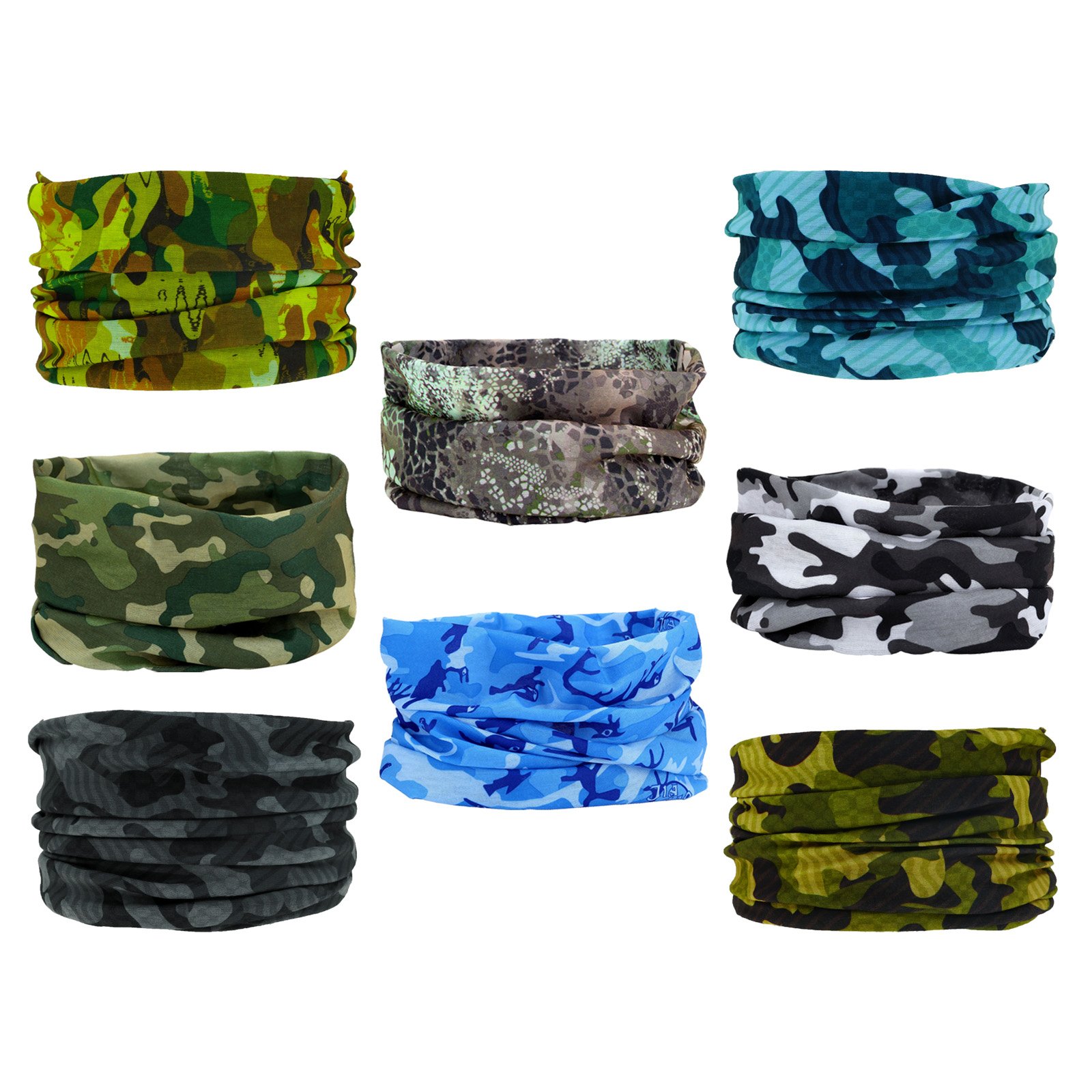 Multifunctional Bandana 8pcs - 图片 2