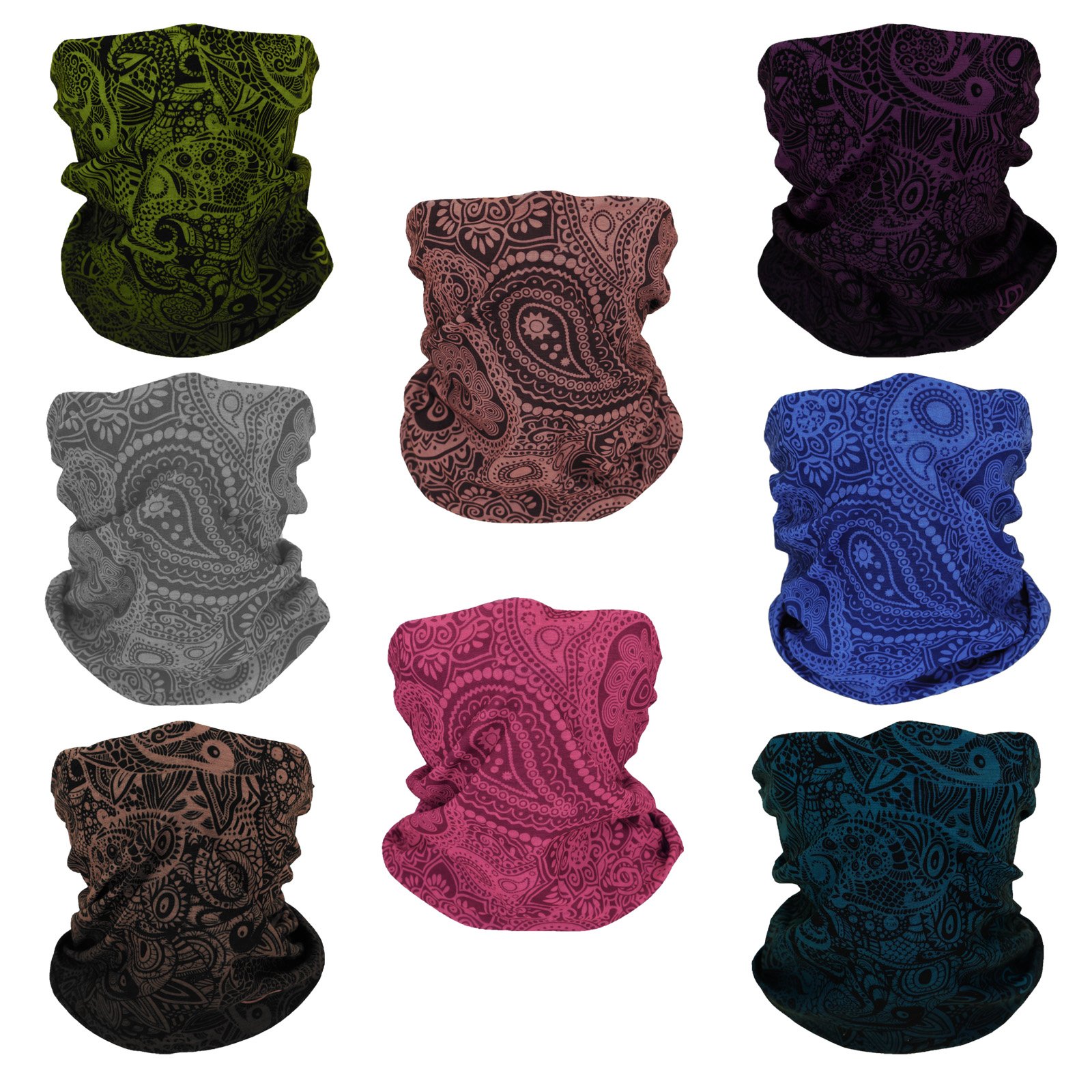 Multifunctional Bandana 8pcs
