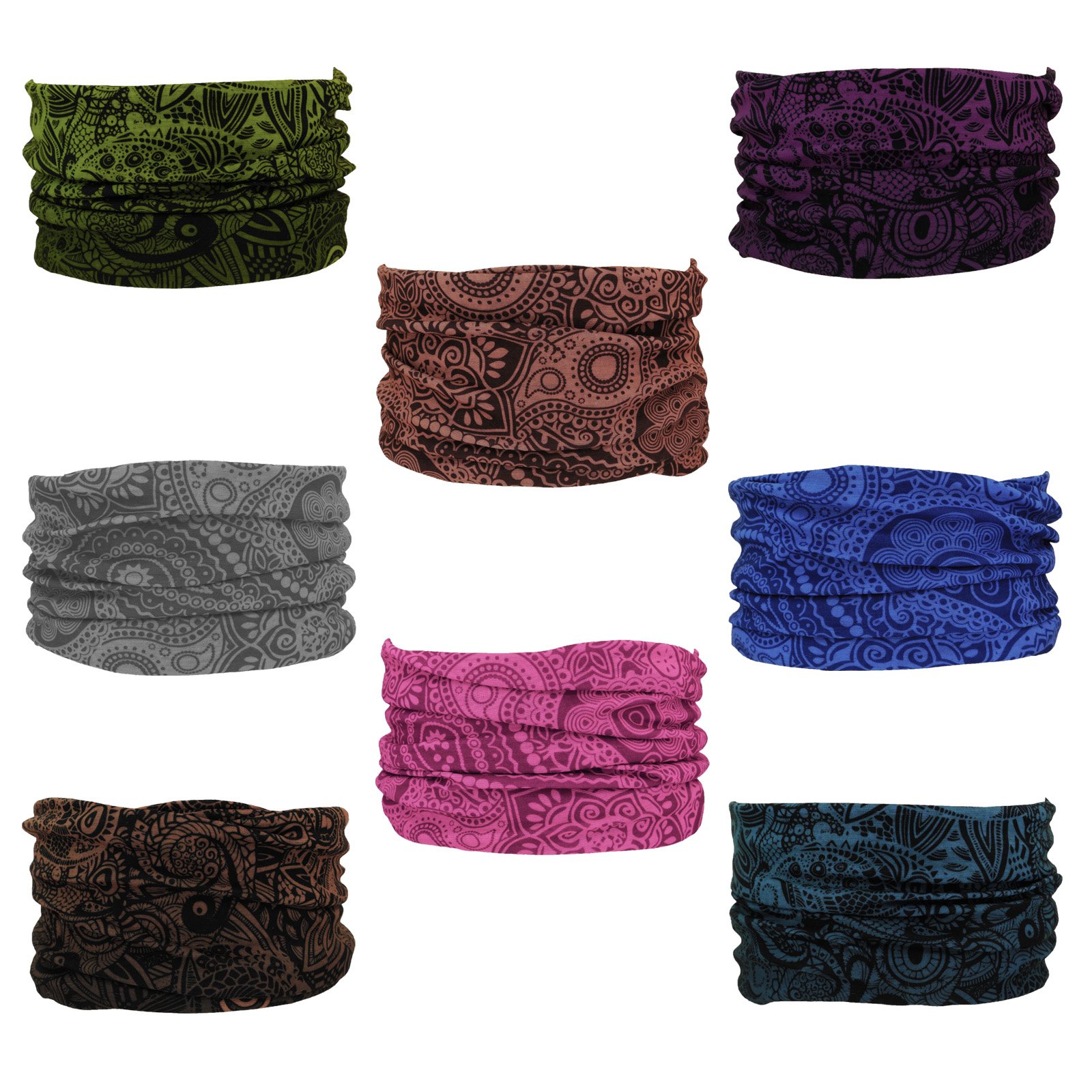 Multifunctional Bandana 8pcs - 图片 3