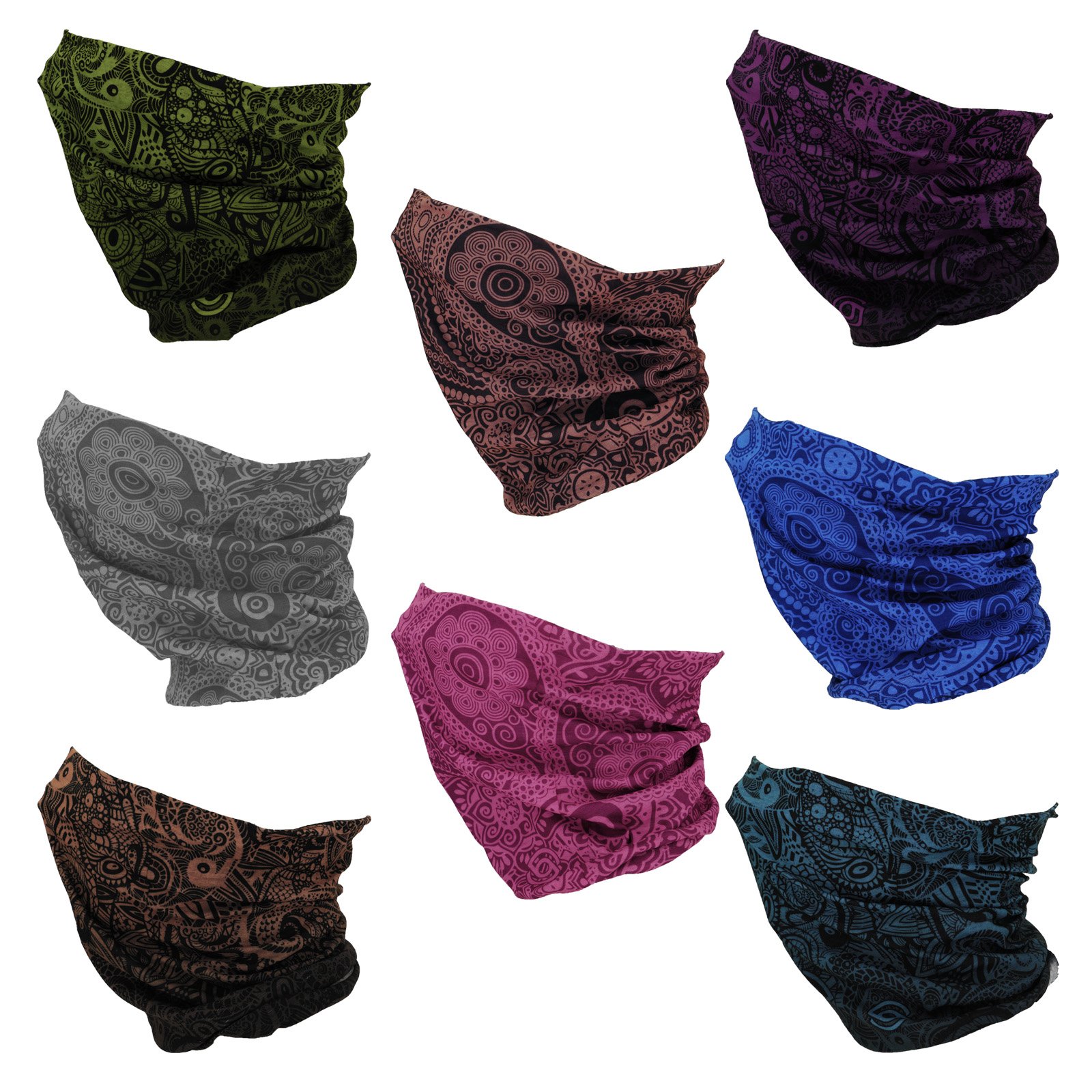 Multifunctional Bandana 8pcs - 图片 2