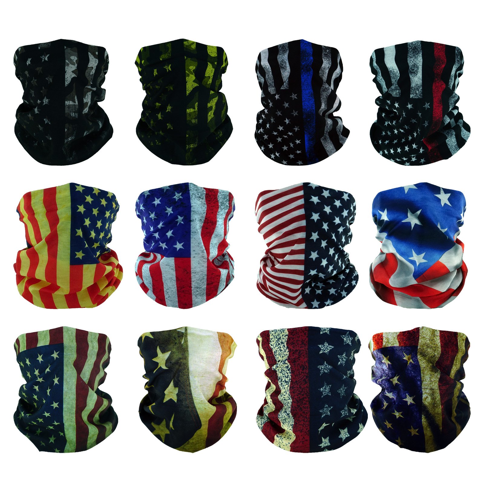 Multifunctional Bandana 12pcs